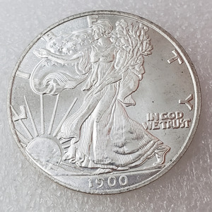 Pièce en laiton sans laiton magnétique US Eagle Liberty Coins avec différentes années American Old Years Memory Liberty Godness Coin - Product Image 4