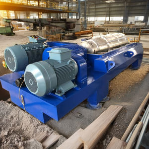 Pemisah makanan ikan dan minyak ikan tiga fase pemisah tiga sekrup horisontal sentrifugal sekrup horisontal - Product Image 1