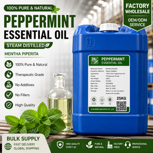 Olio Essenziale di Menta Piperita Naturale per Cura dei Capelli, Cura della Pelle, Aromaterapia, Cosmetica OEM ODM Etichetta Privata Fornitura all'Ingrosso - Product Image 4