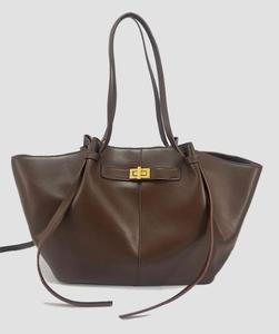Sac fourre-tout en velours côtelé pour femme, élégant sac à main noir uni avec fermoir doré, portable pour usage quotidien - Product Image 5