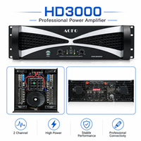 Amplificateur de puissance de classe TD de 2e génération 2x3000W, amplificateur DJ double canal 8 ohms pour caissons de basses, haut-parleurs, altavoces