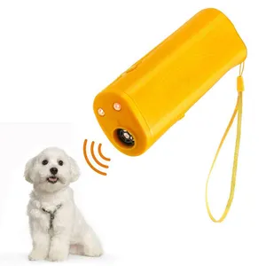 Handheld Hond Afstotend Ultrasone Infrarood Anti Blaf Apparaat Bark Control Afweermiddelen Honden Repeller Stop Barking