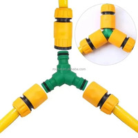 Raccord rapide pour tuyau d'arrosage 3/4 et 1/2 pouce, adaptateur de robinet fileté pour l'irrigation de jardin