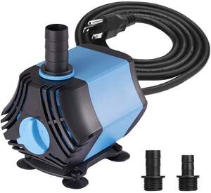 Fabriekslevering OEM ODM Aanbod Stroomregelbare Aquariumpomp met keramische/roestvrijstalen as voor zeewateraquariums, voorraad beschikbaar - Product Image 1