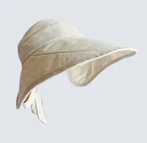 Cappello da pescatore estivo madre e bambino viaggio parasole spiaggia campeggio cappello con visiera a tesa larga