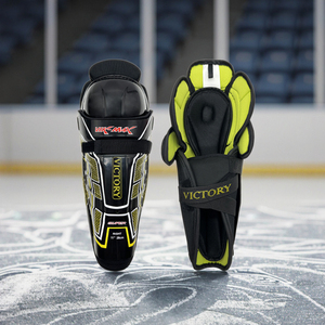 Protections de tibia anti-choc de qualité professionnelle |   Coque en fibre de carbone et doublure anti-humidité |   Hockey sur glace/sur gazon (personnalisable) - Product Image 6