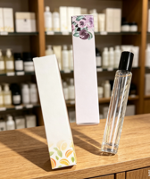 Flacon de parfum rechargeable en verre de 10 ml, échantillon personnel en spray métallique YM Factory