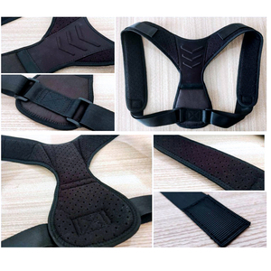 Échantillon <span class=keywords><strong>gratuit</strong></span> correcteur de posture pour orthèse dorsale soulagement de la douleur dans le haut et le bas du dos soutien confortable pour hommes et femmes - Product Image 6