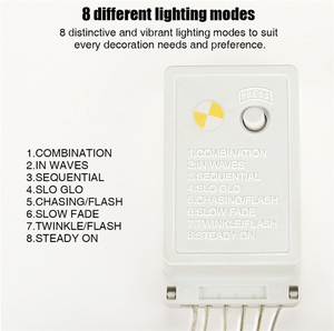 Al aire libre de <span class=keywords><strong>LED</strong></span> lámparas de luces de hadas para Navidad San Valentín boda casa jardín decoración fiesta - Product Image 3