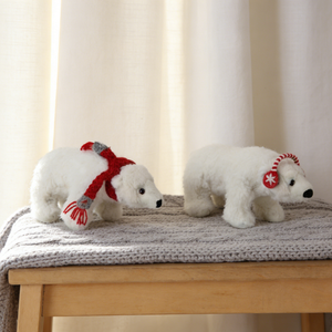SOTE New Design <strong>Christmas</strong> White Polar Bear Plush <strong>Decoration</strong> <strong>Christmas</strong> <strong>Decoration</strong> - Product Image 4