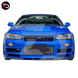 Kit de Carrocería Estilo <span class=keywords><strong>Z</strong></span> Tune para R34 <span class=keywords><strong>GTR</strong></span> de 2 Puertas con Parachoques Delantero, Parachoques Trasero, Guardabarros y Faldones Laterales - Product Image 2