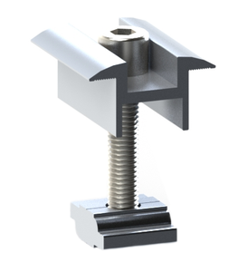 Yuens Hot Bán 30-50Mm Phổ Nhôm Năng Lượng Mặt Trời Bảng Điều Chỉnh Gắn Giữa End Kẹp - Product Image 3