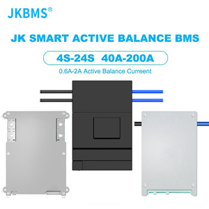 Jkbms 4S 8S b2a8s20p LiFePO4แรงดันสูง BMS 4S 5S 6S 7S 8S LTO Li-ion LiFePO4 BMS พร้อม Active Balance - Product Image 4