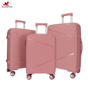 Wholesale PP Trolley <b>Suitcase</b> Large Capacity 20 24 28 Inch Spinner Wheels Carry on PP Travel Luggage RTS Bulk Mixed Order - Product Image 1