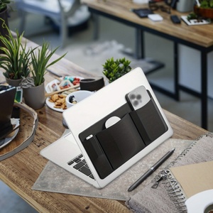 Boshiho Leather Durable Pocket Pouch Buckle Mouse Cable Accessory Gadget Storage <b>Case</b> Portable Waterproof Shockproof Daily Use - Product Image 2