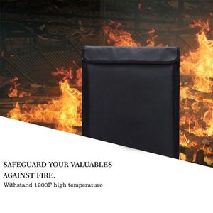 Wholesale Waterproof and Fireproof File Folder <b>Bag</b> Safe Storage for Filing Products - Product Image 6