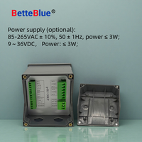 BetteBlue Online pH Meter 0-14PH Penguji Kualitas Air untuk Air Limbah Elektroplating 220VAC Rentang Suhu 0-100