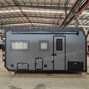 Camion spedizione Standard europeo Camper Pod off Grid Rv Camper <span class=keywords><strong>4x4</strong></span> Camper veicolo spedizione Fuso - Product Image 3