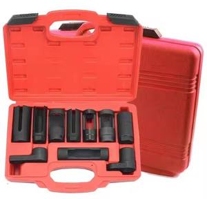 WZAUTO, 10 Uds., juego de enchufes de Sensor de oxígeno de acero, Unidad de envío de presión de aceite, llave inglesa 3/8 1/2, herramientas de vehículo para extracción - Product Image 1