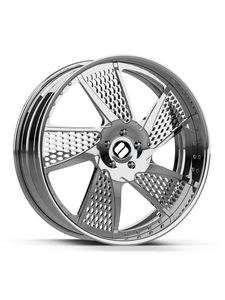 SY-09008 Juego de 2 Ruedas Forjadas Planas de 18 19 20 21 22 23 24 Pulgadas, Diseño de 5 Radios, Aluminio Forjado Cepillado para Automóviles de Pasajeros - Product Image 5