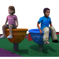 Dream Outdoor - Juego de Parque Infantil con Forma de Tazón, con Movimiento Giratorio y Envolvente, para Niños