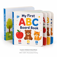 Libro Infantil con Solapas para Levantar, Impresión Personalizada con Esquinas Redondeadas, Tinta de Soya No Tóxica para Niños Preescolares