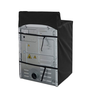 Cubiertas para lavadora y <span class=keywords><strong>secadora</strong></span>, cubierta para lavadora de carga superior, cubierta protectora para <span class=keywords><strong>secadora</strong></span> de ropa, cremallera impermeable a prueba de polvo - Product Image 6