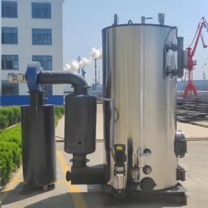 Chaudière à vapeur hybride verticale de biomasse de combustible solide de cosse de noix de coco de brasserie de paddy étuvé d'industrie chimique - Product Image 1