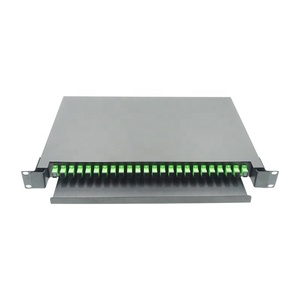 Hete Verkoop 19 Inch 12 24 48 Kernen Odf Optische Afsluitdoos Ftth Patchpaneel Sc Apc Type Odf - Product Image 4