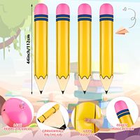 Grand ballon gonflable en PVC pour adolescents et adultes, idéal comme décoration suspendue pour fêtes d'anniversaire, accessoire photo pour la remise des diplômes et prix.