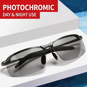 Half Rim <b>Rectangle</b> Sports Sunglasses <b>Mirror</b> Lenses Light Weight Unisex Outdoor Adult - Product Image 1