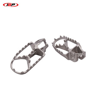 Pédales antidérapantes repose-pieds en acier forgé repose-pieds de moto - Product Image 6