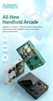Console de jeu portable X6, écran IPS 3,5 pouces, 8 Go, plus de 500 jeux classiques, batterie 2000 mAh, extension TF, sortie TV, double joueur, design rétro, 640x480