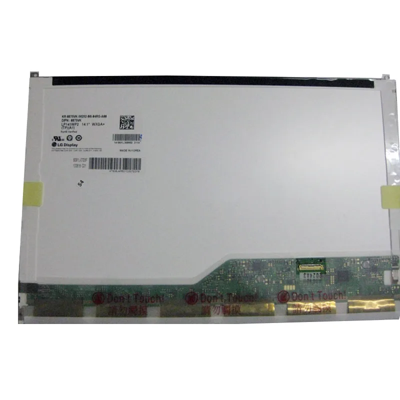 14.1" Laptop <strong>LCD</strong> <strong>Screen</strong> for <strong>Dell</strong> Latitude <strong>E6410</strong> E5410 LED <strong>Replacement</strong> 875VK 0875VK LP141WP2-TPA1