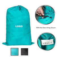 Bolsa de Lavandería de Nailon Extra Grande, Resistente a Desgarros, con Cordón, para Ropa Sucia, Lavable a Máquina, para Viajes, Venta al Por Mayor