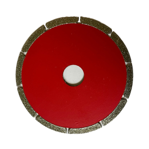 Aanpasbare Industriële Kwaliteit Cirkelzaagblad Hete Geperste Keramische Diamantslijpschijf Voor Marmeren Porseleinen Tegel Oem-Ondersteuning - Product Image 1