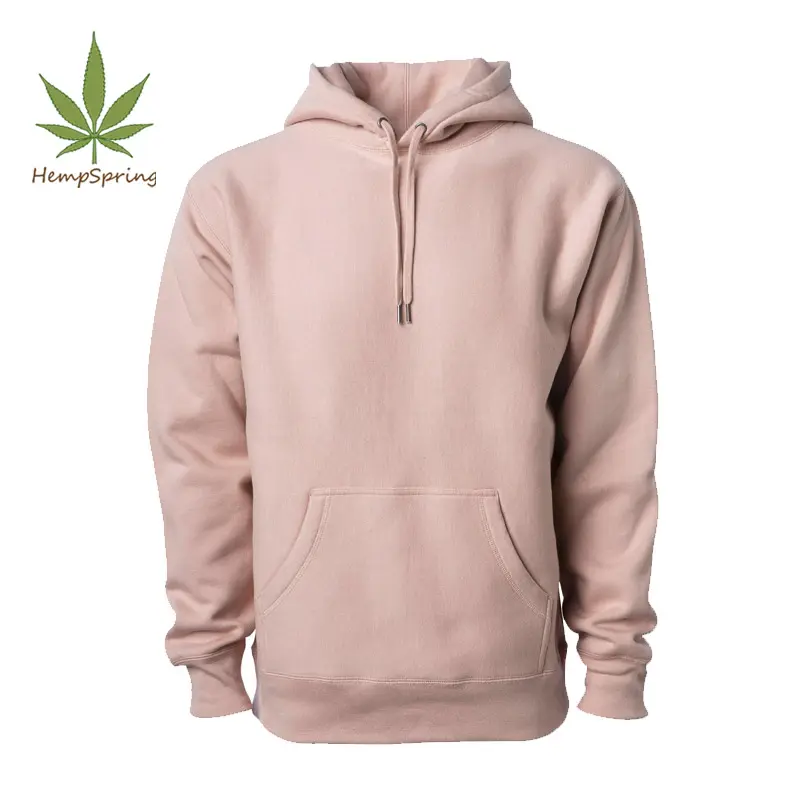 Suéteres con capucha para hombre Sudadera con capucha ecológica de cáñamo para hombre Sudadera de algodón orgánico polar Sudaderas con capucha de cáñamo para hombre Sudadera