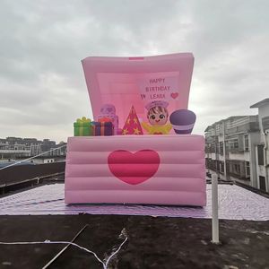 Boîte-cadeau gonflable extérieure pour les fêtes <span class=keywords><strong>d</strong></span>'anniversaire et événements annonçant les <span class=keywords><strong>d</strong></span>écorations gonflables <span class=keywords><strong>de</strong></span> boîte-cadeau <span class=keywords><strong>de</strong></span> princesse - Product Image 2
