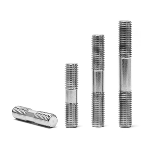 Boulons à double extrémité en acier inoxydable M6M8M12M20M24M30M60, fabricant de boulons à double extrémité, longueur personnalisée, <span class=keywords><strong>DIN</strong></span> 938 <span class=keywords><strong>DIN</strong></span> <span class=keywords><strong>939</strong></span>, fixations à double extrémité - Product Image 1