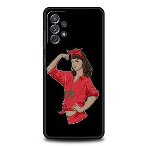 เคสโทรศัพท์ลายธงชาติโมร็อกโกสำหรับ <span class=keywords><strong>Samsung</strong></span> <span class=keywords><strong>Galaxy</strong></span> A51 A71 A21S A12 A11 A31 A52 A41 A32 A01 A23 A33 A03ฝานิ่ม5g - Product Image 4