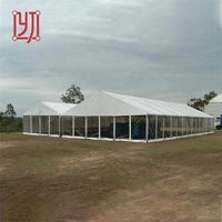 Tente de mariage en aluminium 10 x 20, tente de réception de mariage