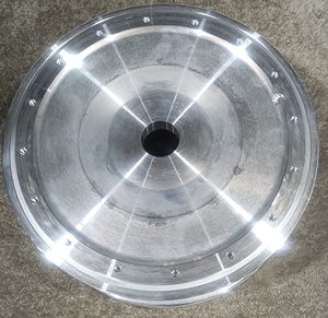 15 inch giả mạo Hợp Kim Bánh xe trống với đua thiết kế chải kết thúc cho Xe sản xuất moq 4 miếng - Product Image 1