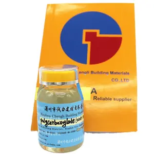 Policarboxilato a base de polímero, líquido superplastificado de alta calidad, 60 pce