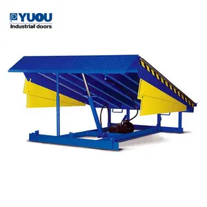 Hoge Kwaliteit 6-10T Hydraulische Stationaire Magazijn Mobiele Container Laden Dock Ramp Lift Platforms Belasting Yard Ramp Dock leveler