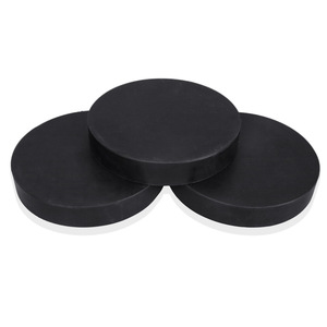 Jukang Rubber <b>Buffer</b> <b>Pads</b> 5210 Round Shock Absorbing Black Anti Collision Blocks For Machinery Support - Product Image 1