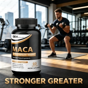 Capsules de racine de maca de haute qualité, complément de maca, capsules de ginseng, extrait de maca noire pour la vitalité et l'énergie des hommes - Product Image 4