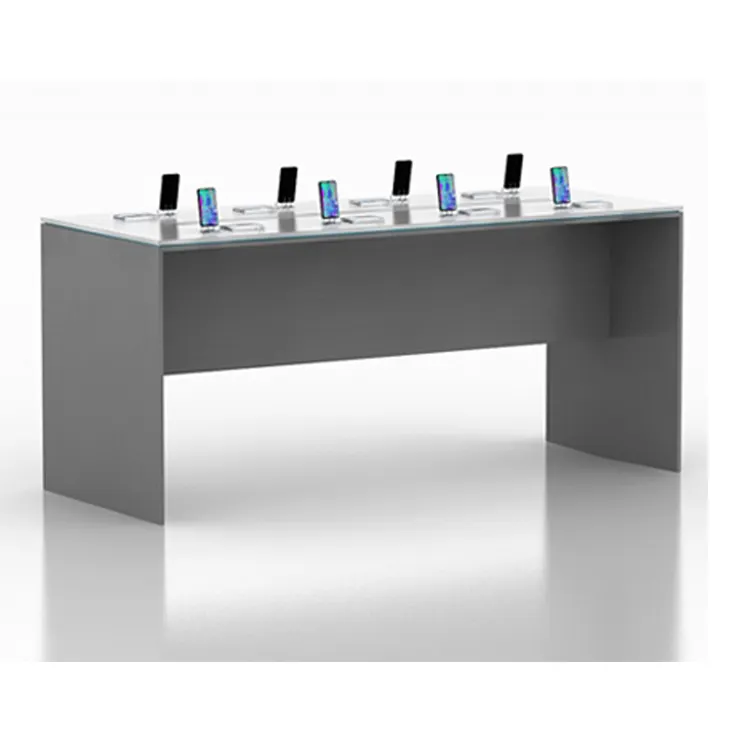 China Nieuw Type Mobiele Telefoon Showcase High End Mobiele Telefoon Winkel Display Teller Mobiele Telefoon Case Kiosk