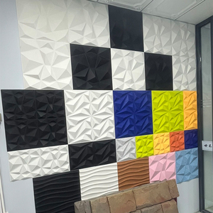 Panneaux muraux 3D modernes en PVC, panneaux muraux décoratifs en WPC pour chambre à coucher, application imperméable et ignifuge pour la <span class=keywords><strong>décoration</strong></span> d'appartement - Product Image 5