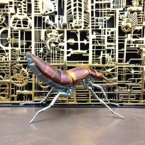 รูปปั้นทองเหลืองรูปปั้นแมลงโลหะขนาดใหญ่สำหรับตกแต่งสวน - Product Image 5