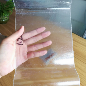 Tôle <span class=keywords><strong>de</strong></span> toiture ondulée transparente en polycarbonate renforcé <span class=keywords><strong>de</strong></span> fibres - Product Image 1